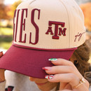 Gameday Social Two-Tone Aggies Saturday Stretch Cap