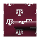 Aspen & Arlo Maroon Block A&M Logo 6 Foot Wrapping Paper