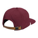 Maroon Texas A&M flat bill adjustable hat with white Texas A&M lettering and white rope detail on brim