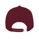 Ahead Headwear Maroon Mini Silicone Patch Adjustable Cap