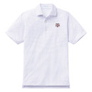 B. Draddy Youth White Dot Captain Cool Junior Polo
