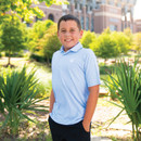 B. Draddy Youth Light Blue Cool Nick Junior Polo
