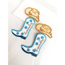 Women's Beaded Howdy Boot Earrings Women's Beaded Howdy Boot Earrings