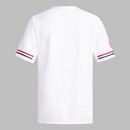 Adidas Replica Red, White and Blue Full Button Baseball Jersey