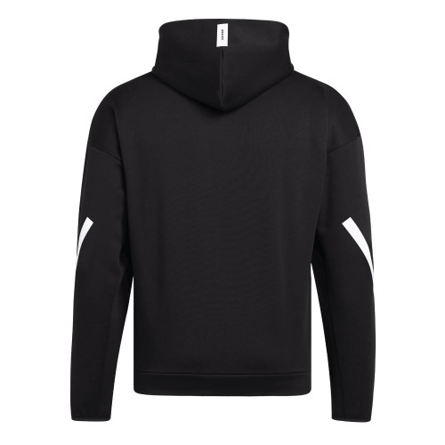 Adidas Black Zero Negative Energy Hoodie - Maroon U