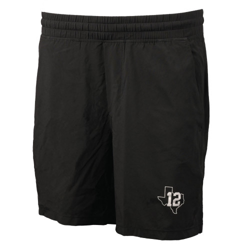lululemon Men's Black 7" Linerless Pace Breaker Short - 12 Texas