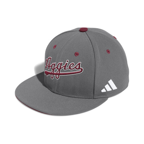 Adidas Grey On-Field Fitted Baseball Cap