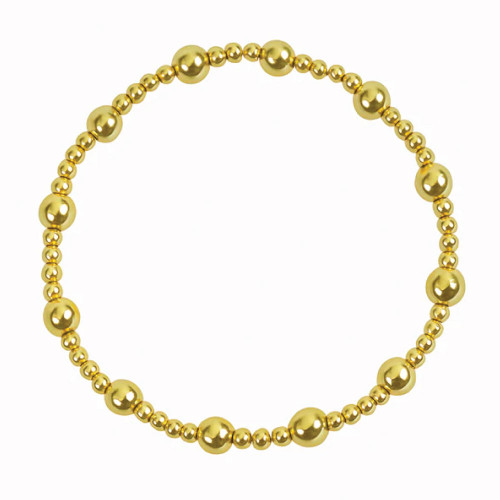 Coco's Beads & Co. Gold The Minnie Beaded Bracelet