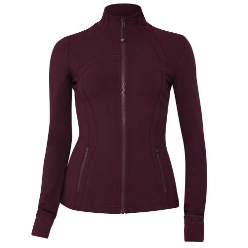 lululemon Women's Cassis Define Nulu Jacket - Maroon U