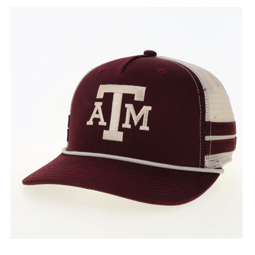 League Maroon Sidebar Panel Midpro Trucker Cap