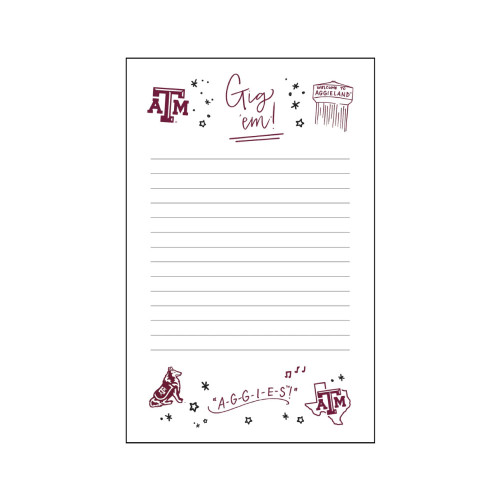 Valiant Gifts Confetti 5x8 Notepad