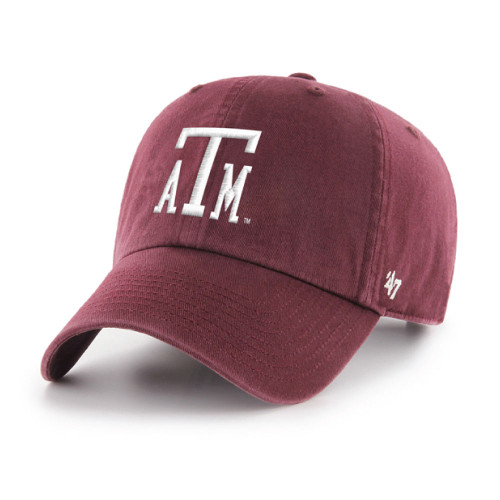 47 Brand Maroon Retro A&M Cleanup Cap - Maroon U