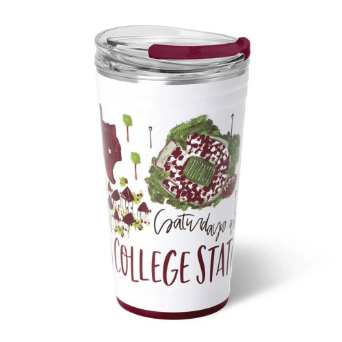 Swig Saturdays in College Station 24oz Party Cup