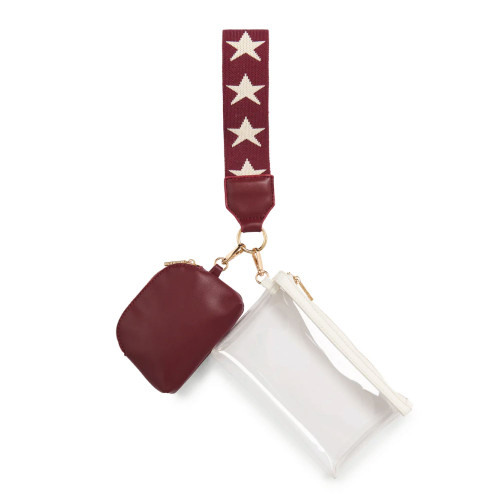Shiraleah Taylor Mini Clear Wristlet