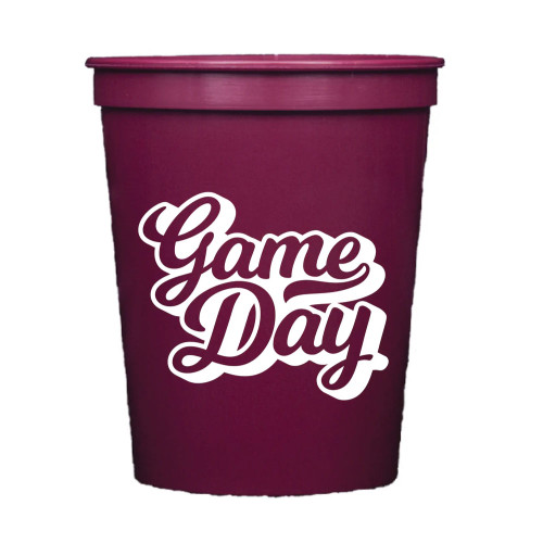Victory Lap 6-Pack Maroon Gameday Cups