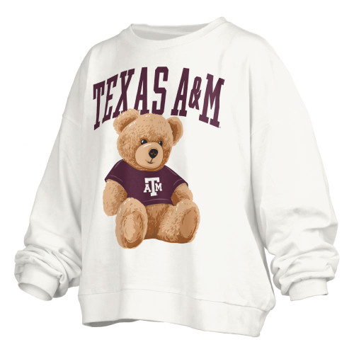 Pressbox White Teddy Bear Boxy Crew