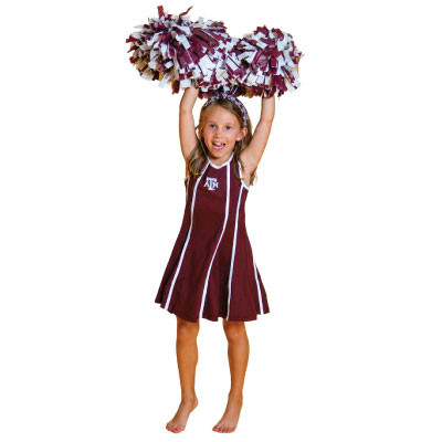 Garb Youth Maroon Stripe Athletic Dress