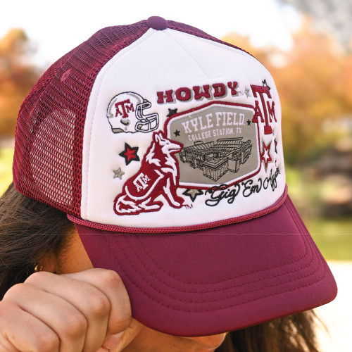 Gameday Social Women's Layer Patch Foam Trucker Cap