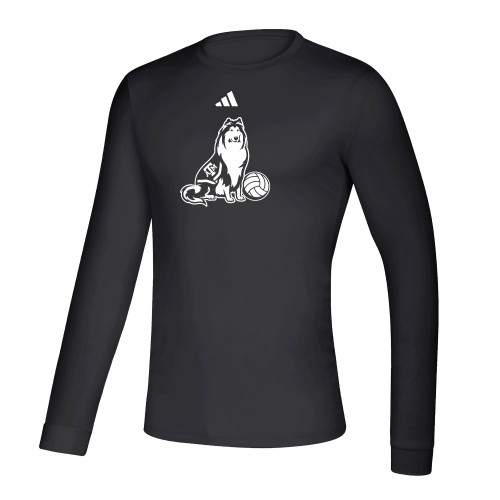 Adidas Black Rev Volleyball Long Sleeve Tee