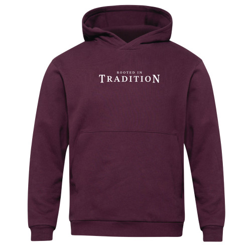 lululemon Texas A&M Aggies maroon hoodie with Rooted in Tradition graphic on front.