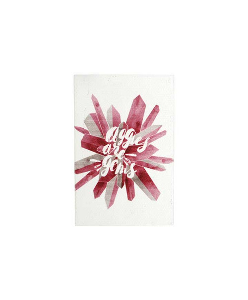 Paulson Designs Texas A&M Aggies magnet featuring maroon and white abstract burst design with Gig Em Aggies script lettering. Paulson Designs Texas A&M magnet. Texas A&M refrigerator magnet. Texas A&M decor magnet. Aggies magnet.