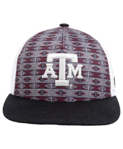 Hooey Youth Aztec Snapback Cap - Maroon U