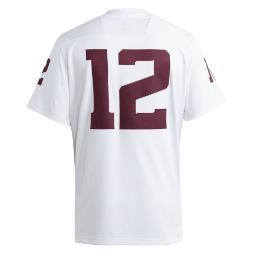Adidas Premier Jersey - White - Maroon U