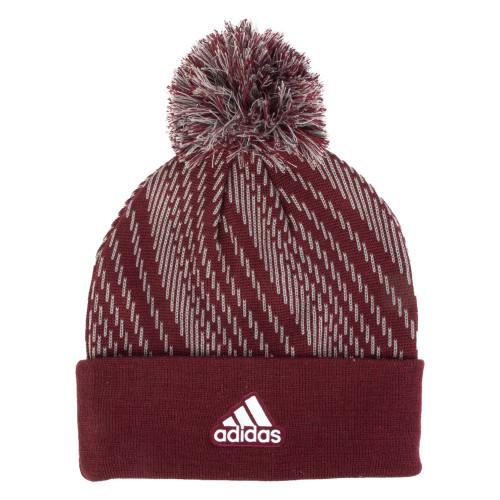 adidas maroon beanie