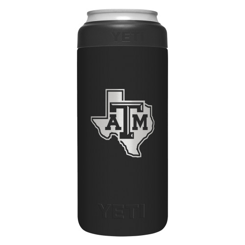 Texas A& M Aggies YETI Rambler Coldster Can Koosie. Maroon. Beer