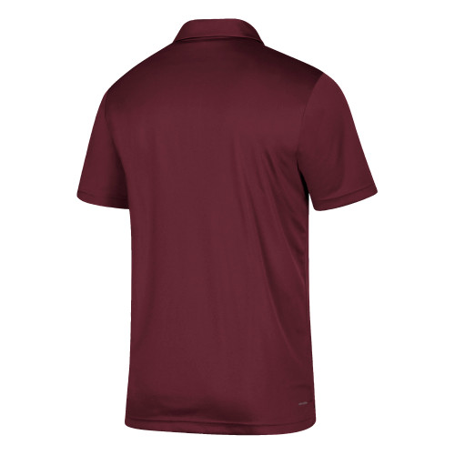 maroon adidas polo