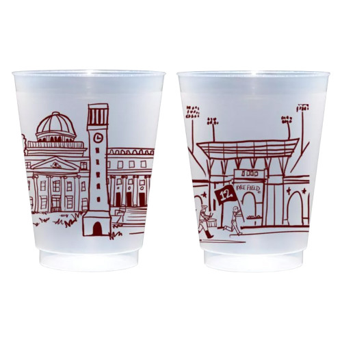 Star Valley Braves 30 oz Maroon Tumbler – Outlaw T's