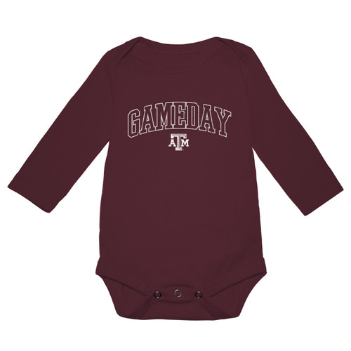 Maroon discount baby onesie