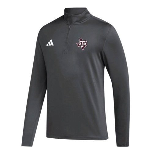 Adidas Men's Lonestar 1/4 Zip Jacket - Gray