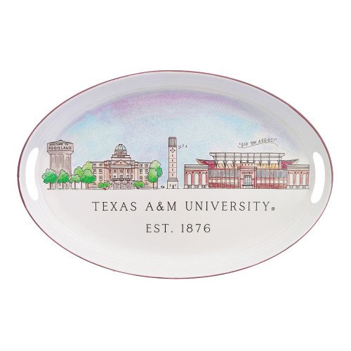 Valiant Gifts Skyline Oval Tray