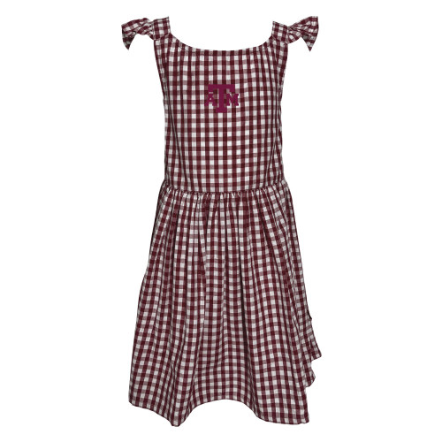 Garb Toddler Maroon Gingham Constance Dress