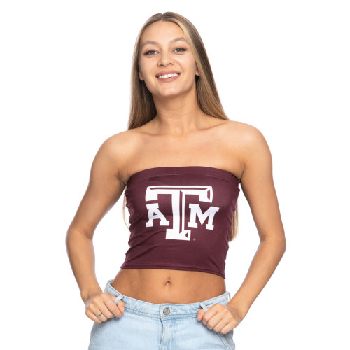 ZooZatz Maroon Tube Top