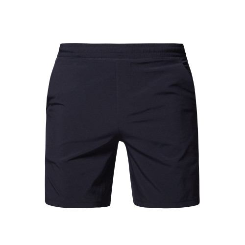 lululemon Pace Breaker 7 inch black athletic shorts with performance training fit and side pockets