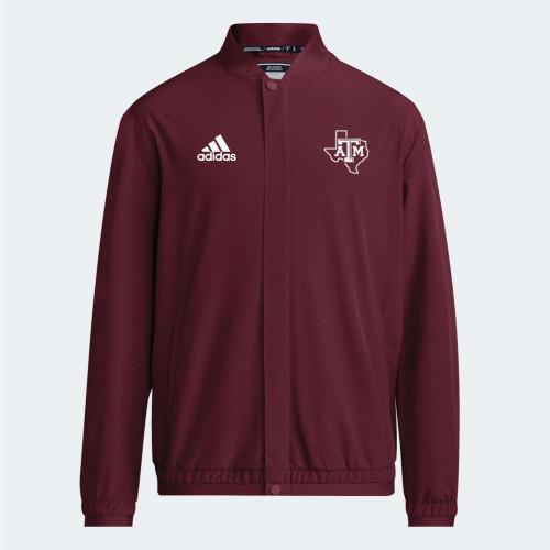 Adidas Women's 1/4 Zip Jacket - Maroon - Maroon U