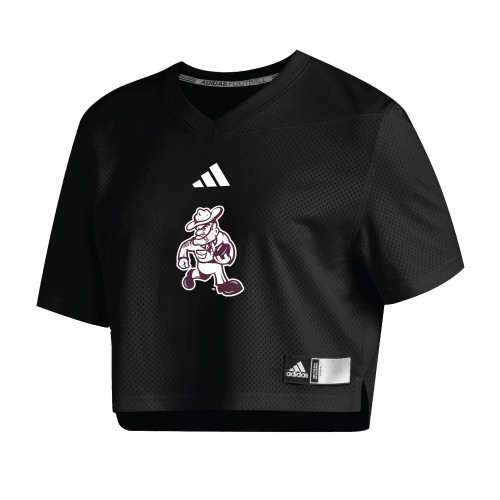 Texas A&M Adidas Football Jersey Hoodie - Maroon U