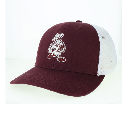 Ol' Sarge Football Maroon Trucker Hat