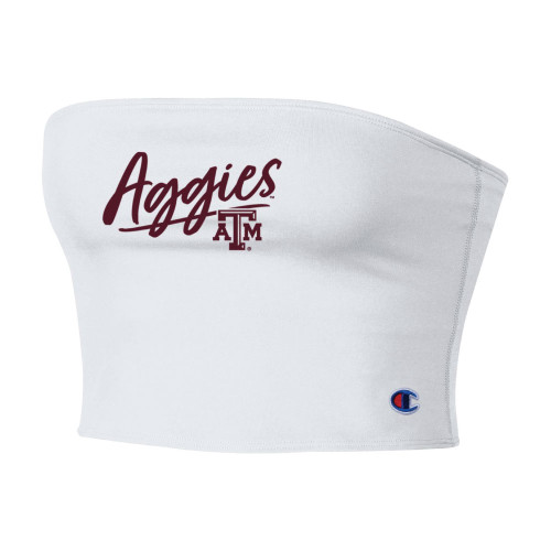 Champion Women's White Tailgate for Her Tube Top
