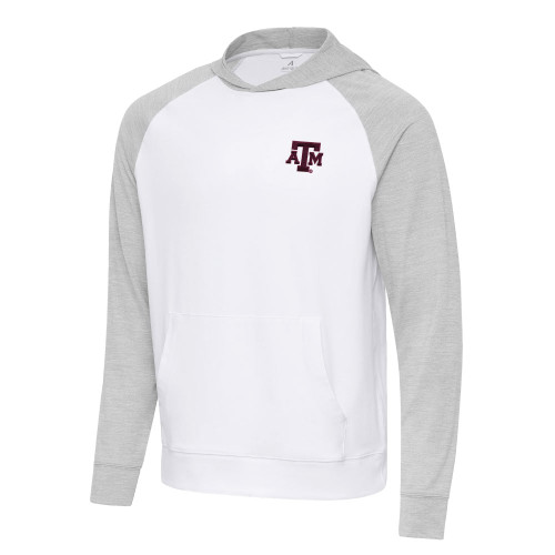 Antigua Men's Texas A&M Heather Hunk 1/4 Zip Pullover - Maroon U