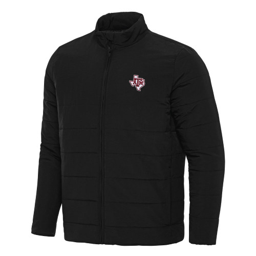 Antigua Men's Black Full Zip Swelter Jacket