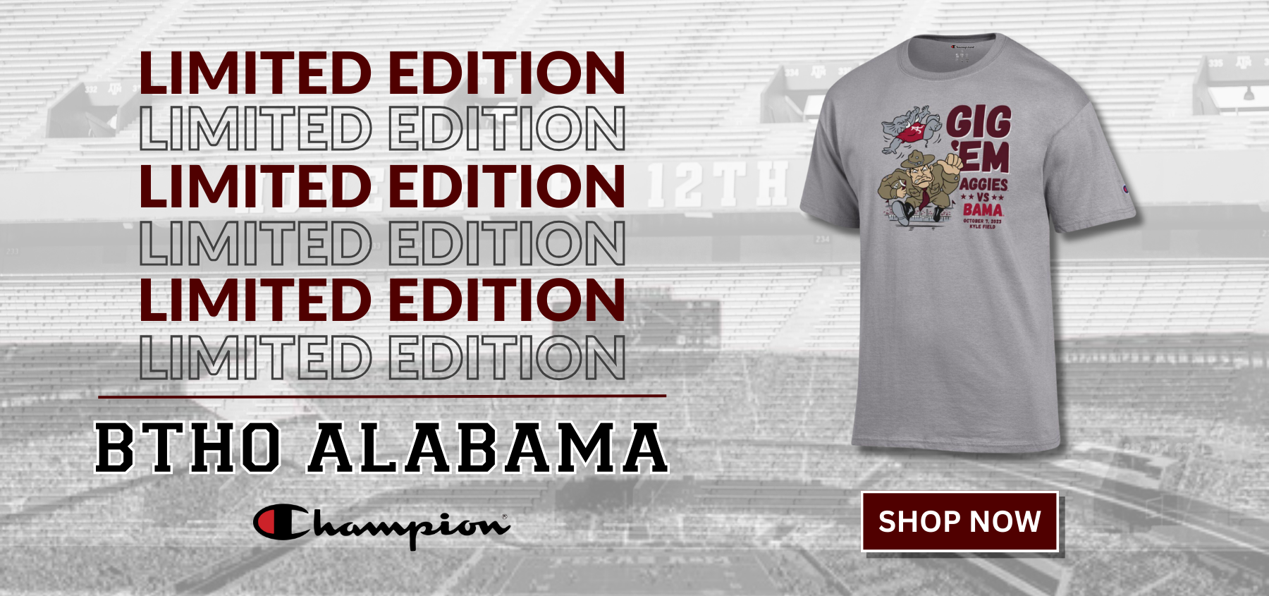 Maroon And White - Merchandise