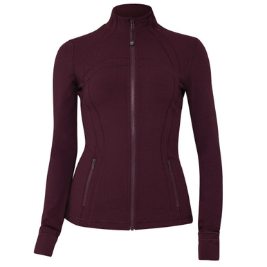 lululemon Women's Cassis Define Nulu Jacket - Maroon U