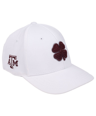 Black Clover Men's White Live Lucky Cap - Maroon U