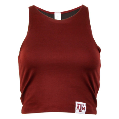 ZooZatz Women's University of Louisville Crop Muscle Tank Top