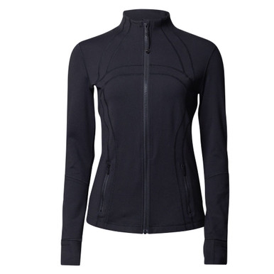 lululemon Defineジャケット ブラック 2(XS) lululemon Women's Black Define Luon Jacket - Maroon U