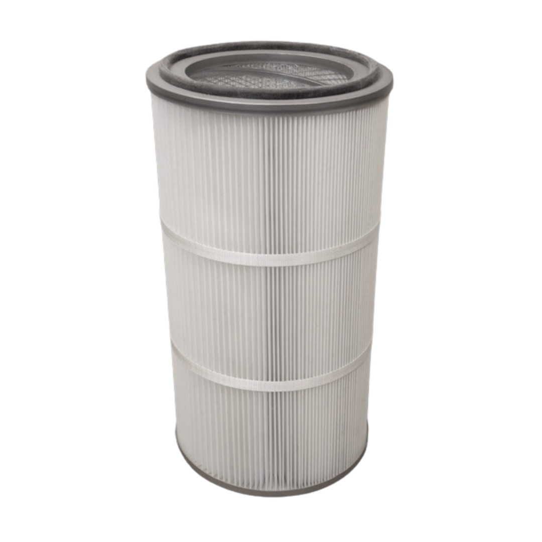 Dust Cartridge, 12.75 x 26, Spunbond, 2 bands, 140 Pleats