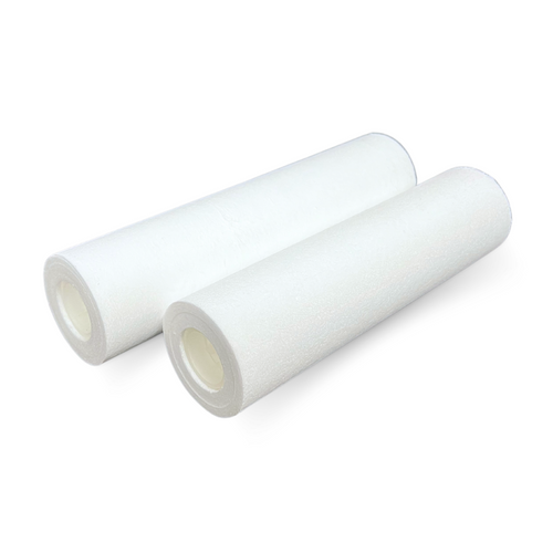 Melt Blown Cartridge With Core, 3 Micron, 30 in Length, 4.5 in Dia